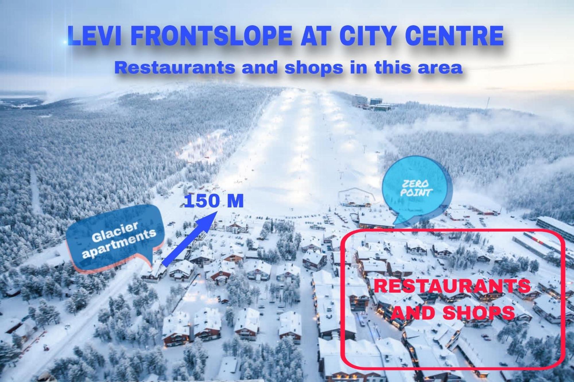 Levillenet Glacier Alpine Chalets At Levi Centre Buitenkant foto